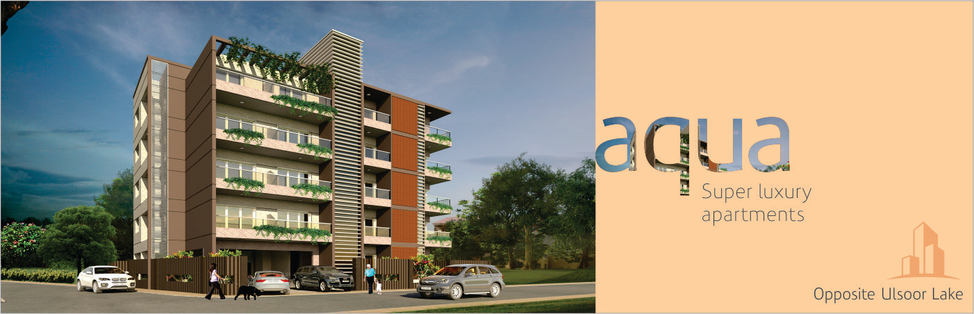 Aqua luxurious apartments are uniquely designed to have the best of the lighting and ventilation and also combined with amenities and have a Blissful Life by the Lake at Ulsoor